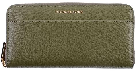 kelly green michael kors wallet|Michael Kors army green wallet.